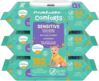 Kroger Comforts baby wipes offer