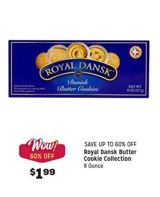 Grocery Outlet Butter cookie collection offer