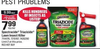 Ace Hardware Spectracide® triazicide® lawn insect killer offer