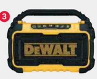 Ace Hardware Dewalt® bluetooth jobsite speaker offer