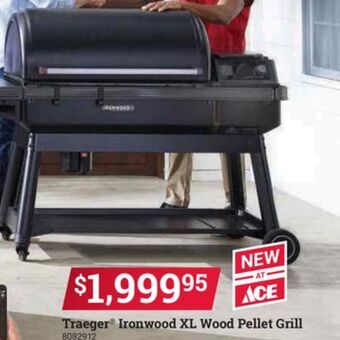Ace Hardware Traeger® ironwood xl wood pellet grill offer