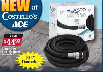 Ace Hardware Elasto® 50' stretch hose offer