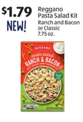 Aldi Reggano pasta salad kit offer