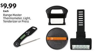 Aldi Range master thermometer, light, tenderizer or press offer