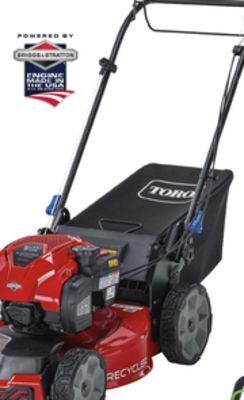 Ace Hardware Toro® recycler® smartstow® self-propelled high-wheel mower offer