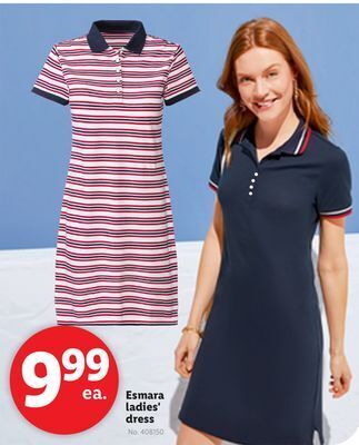 Lidl Esmara ladies' dress offer
