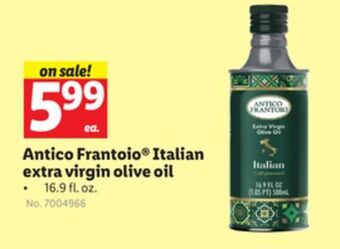 Lidl Antico frantoio® italian extra virgin olive oil offer