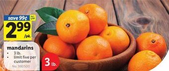 Lidl Mandarins offer