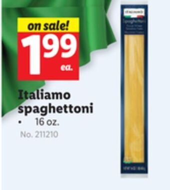 Lidl Italiamo spaghettoni offer