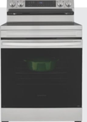 The Home Depot Samsung 6.3 cu. ft. stainless steel smart electric range offer