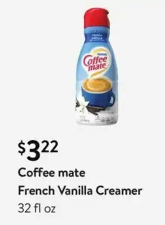 Walmart French Vanilla Creamer offer