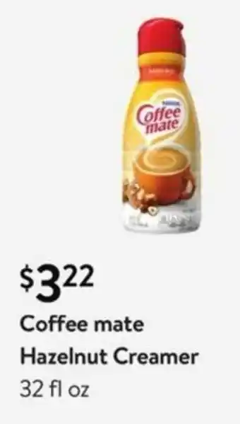 Walmart Coffee Mate Hazelnut Creamer offer