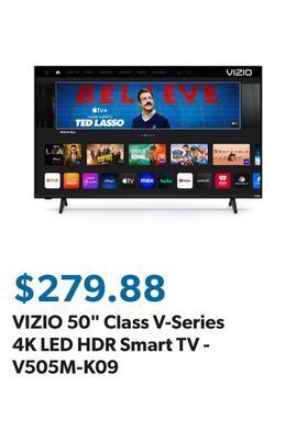 Sam's Club Vizio 50 class v-series 4k led hdr smart tv - v505m-k09 offer