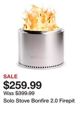Dick's Sporting Goods Solo stove bonfire 2.0 firepit offer