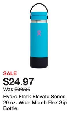 Dick's Sporting Goods Hydro flask elevate series 20 oz. wide mouth flex sip bottle offer