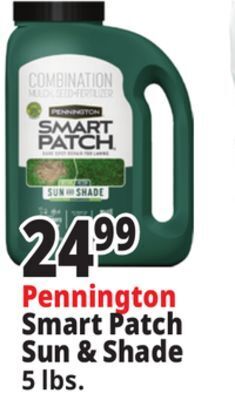 Ocean State Job Lot Pennington smart patch grass seed fertilizer mulch, 5 lbs offer