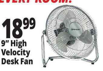 Ocean State Job Lot Penguin 9 high velocity floor fan offer