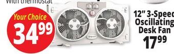 Ocean State Job Lot Penguin 9 twin window fan offer