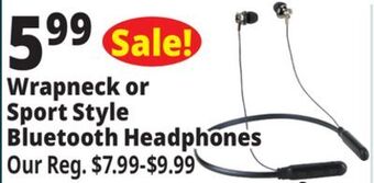 Ocean State Job Lot Techbunch wireless neck wrap earbuds offer