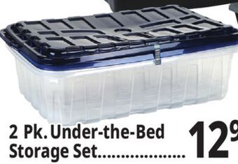 Ocean State Job Lot Mr. fresh under the bed storage bins, 2 count offer