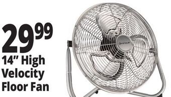 Ocean State Job Lot Penguin high velocity floor fan, 14 offer