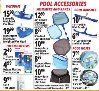 Ocean State Job Lot Pool accessories offer