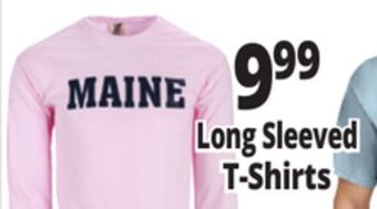 Ocean State Job Lot Long sleeved t-shirts offer