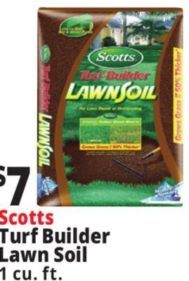 Ocean State Job Lot Scotts turf builder lawn soil, 1 cu ft offer