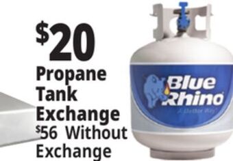 Ocean State Job Lot Propane tank exchange offer