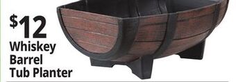 Ocean State Job Lot Whiskey barrel tub planter offer