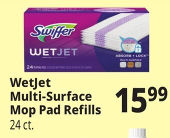 Ocean State Job Lot Wetjet multi-surface mop pad refills offer