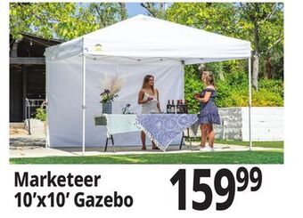 Ocean State Job Lot Marketeer 10'x10' one-touch pop-up gazebo offer