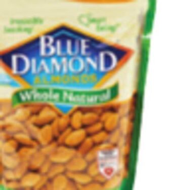 Ocean State Job Lot Blue diamond almonds offer