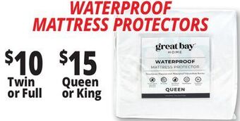 Ocean State Job Lot Mattress protectors offer