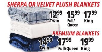 Ocean State Job Lot Blankets & throws offer