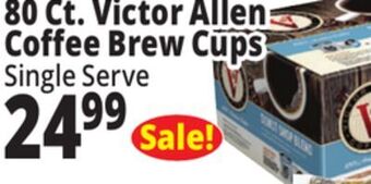 Ocean State Job Lot 80 ct. victor allen coffee brew cups offer