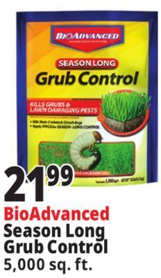 Ocean State Job Lot Bioadvanced season-long grub control, 5,000 sqft, 10 lbs offer