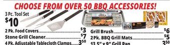 Ocean State Job Lot Choose from over 50 bbq accessories! offer