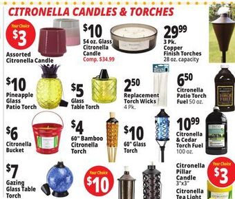 Ocean State Job Lot Citronella offer