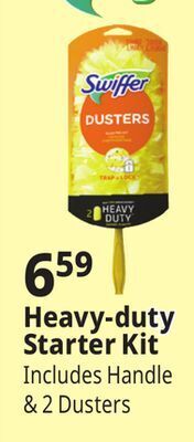 Ocean State Job Lot Swiffer heavy-duty starter kit offer