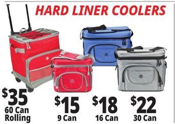 Ocean State Job Lot Hard liner coolers offer