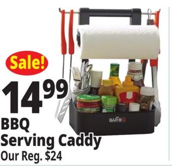 Ocean State Job Lot Bbq serving caddy offer
