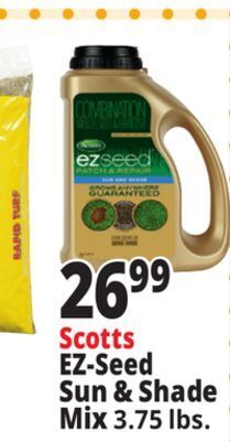 Ocean State Job Lot Scotts ez seed sun and shade patch and repair, 3.75 lbs offer