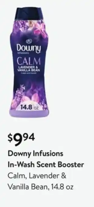 Walmart Downy Infusions In-Wash Scent Booster 14.8 oz offer
