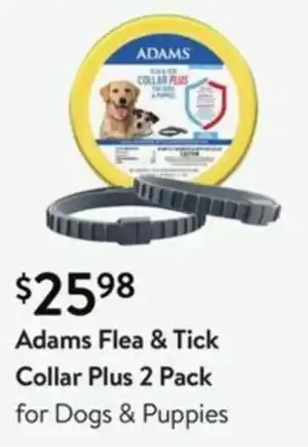Walmart Adams Flea & Tick Collar Plus offer