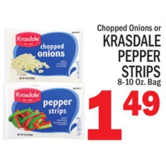 C Town Krasdale pepper strips offer