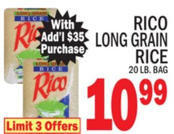 C Town Rico long grain rice offer