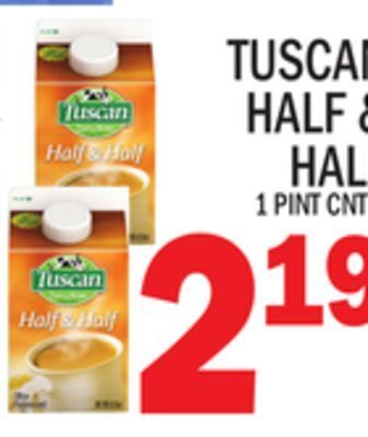 C Town Tuscan half & half offer