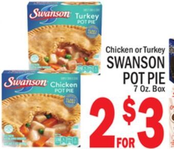 C Town Swanson pot pie offer