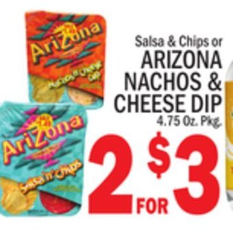 C Town Arizona nachos & cheese dip offer
